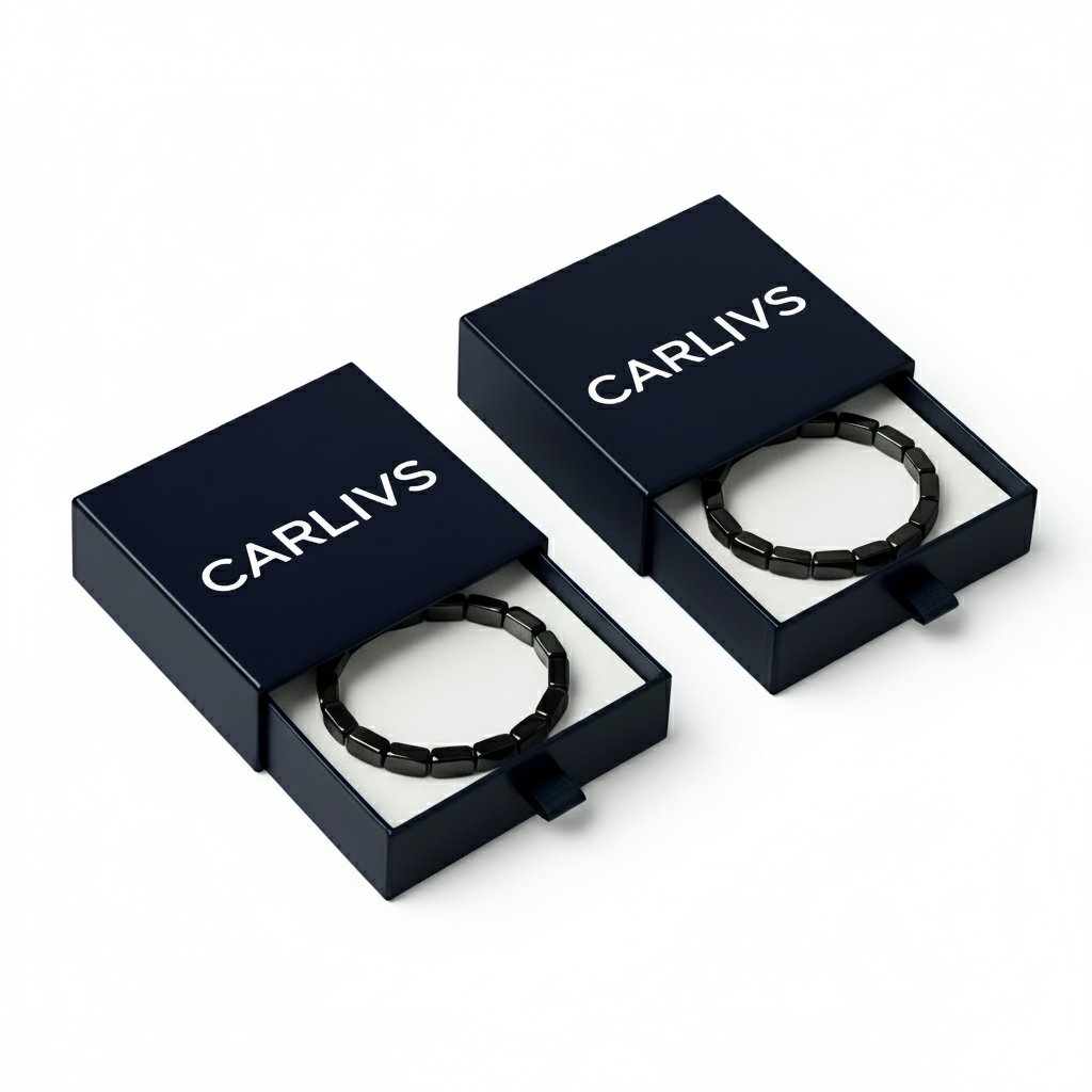 Bracelet Carlivs™ en Hématite