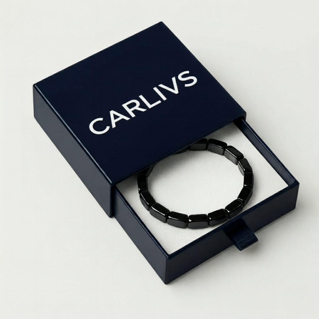 Bracelet Carlivs™ en Hématite