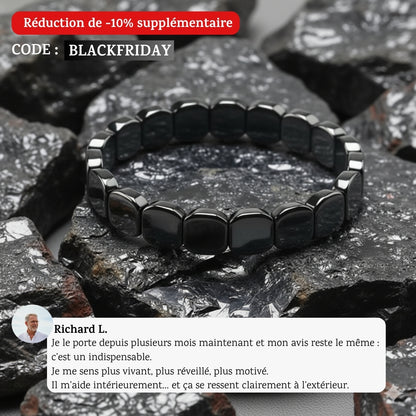Bracelet Carlivs™ en Hématite