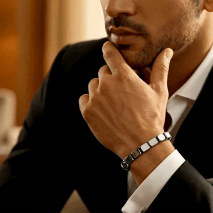 Bracelet Carlivs™ en Hématite