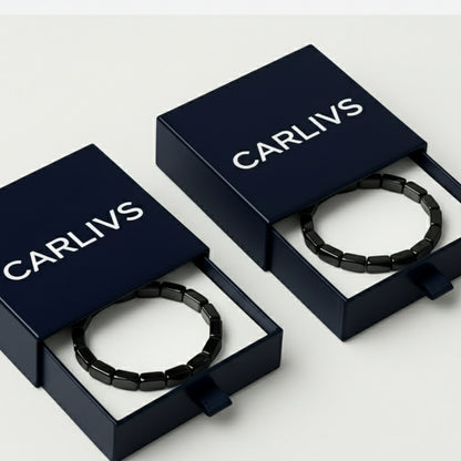 Bracelet Carlivs™ en Hématite