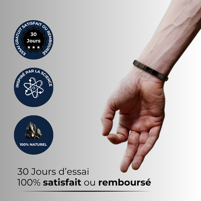 Bracelet Carlivs™ en Hématite